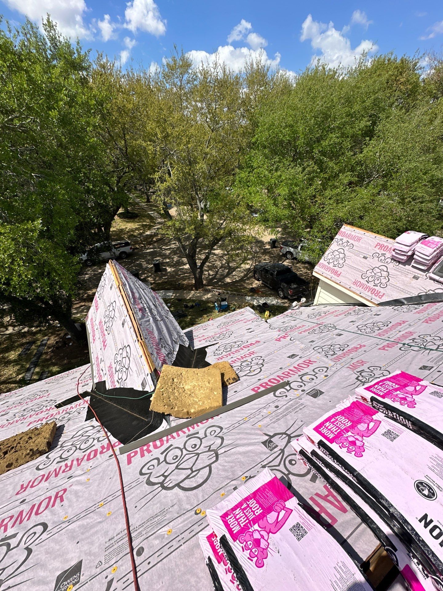 Project in Sugar Land by Motion Roofing
