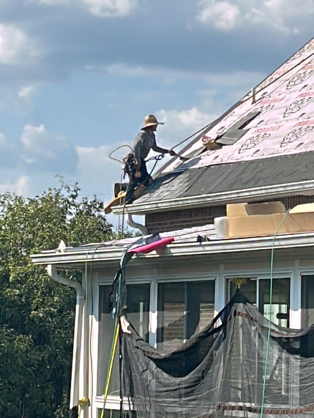 Residential Roofing Installation using Owens Corning Duration Shingles Roofing System by Undersun Roofing 