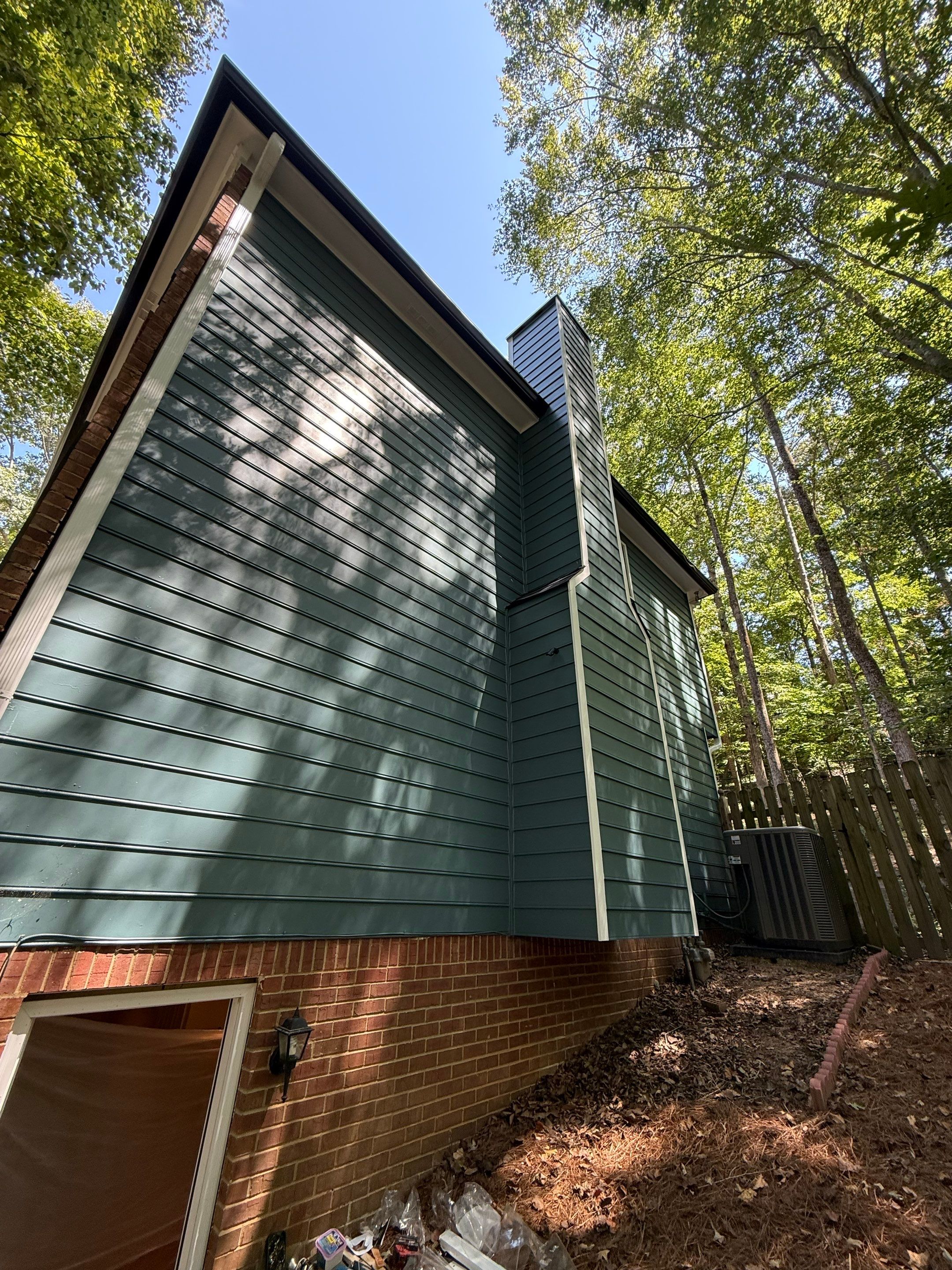 Two-Story Exterior Repainting and Color Transformation in Marietta by Swift Home Renovations