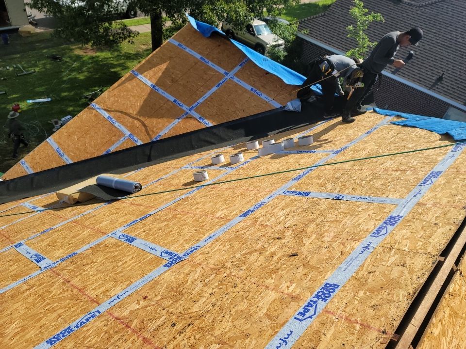 Residential Roofing Installation using Roof Replacement by American Roofing & Construction LLC