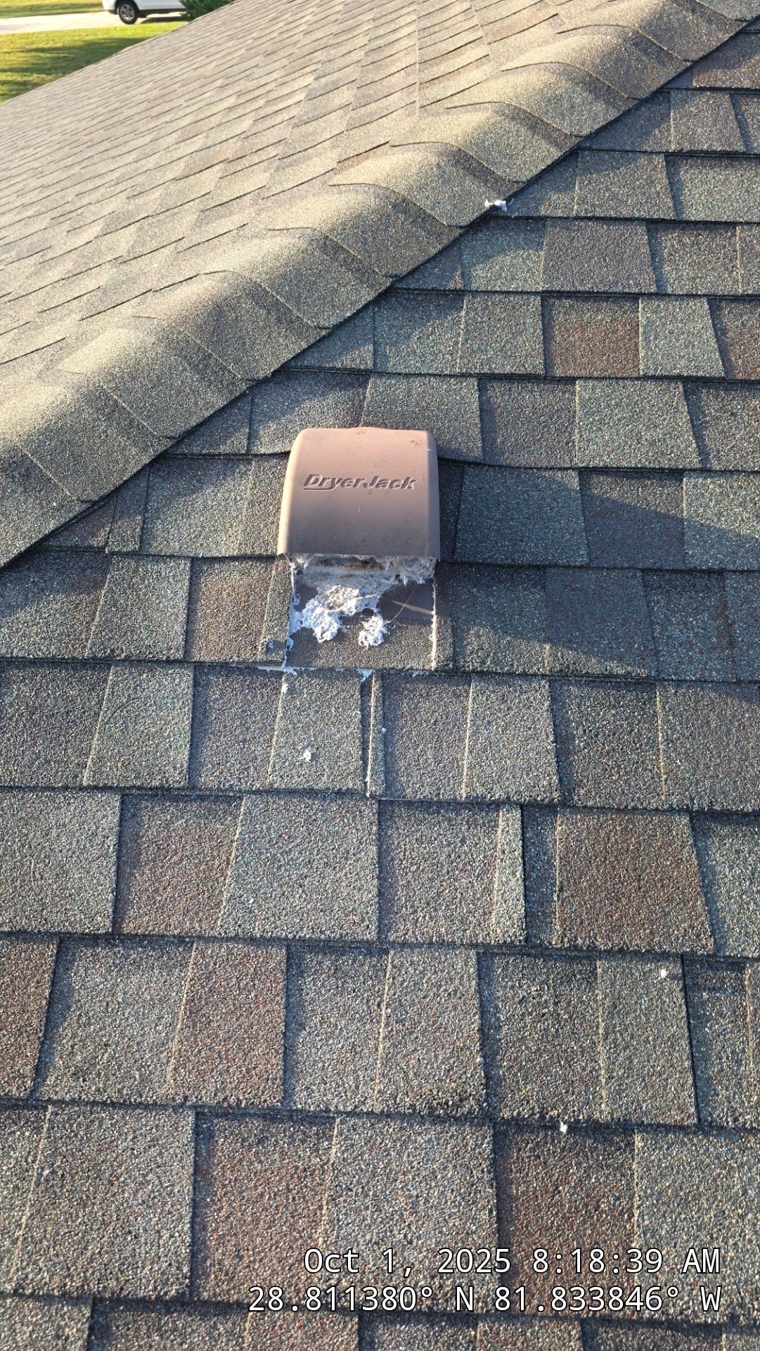 Dirty Dryer Vent in Leesburg by Hygienic Air, Inc