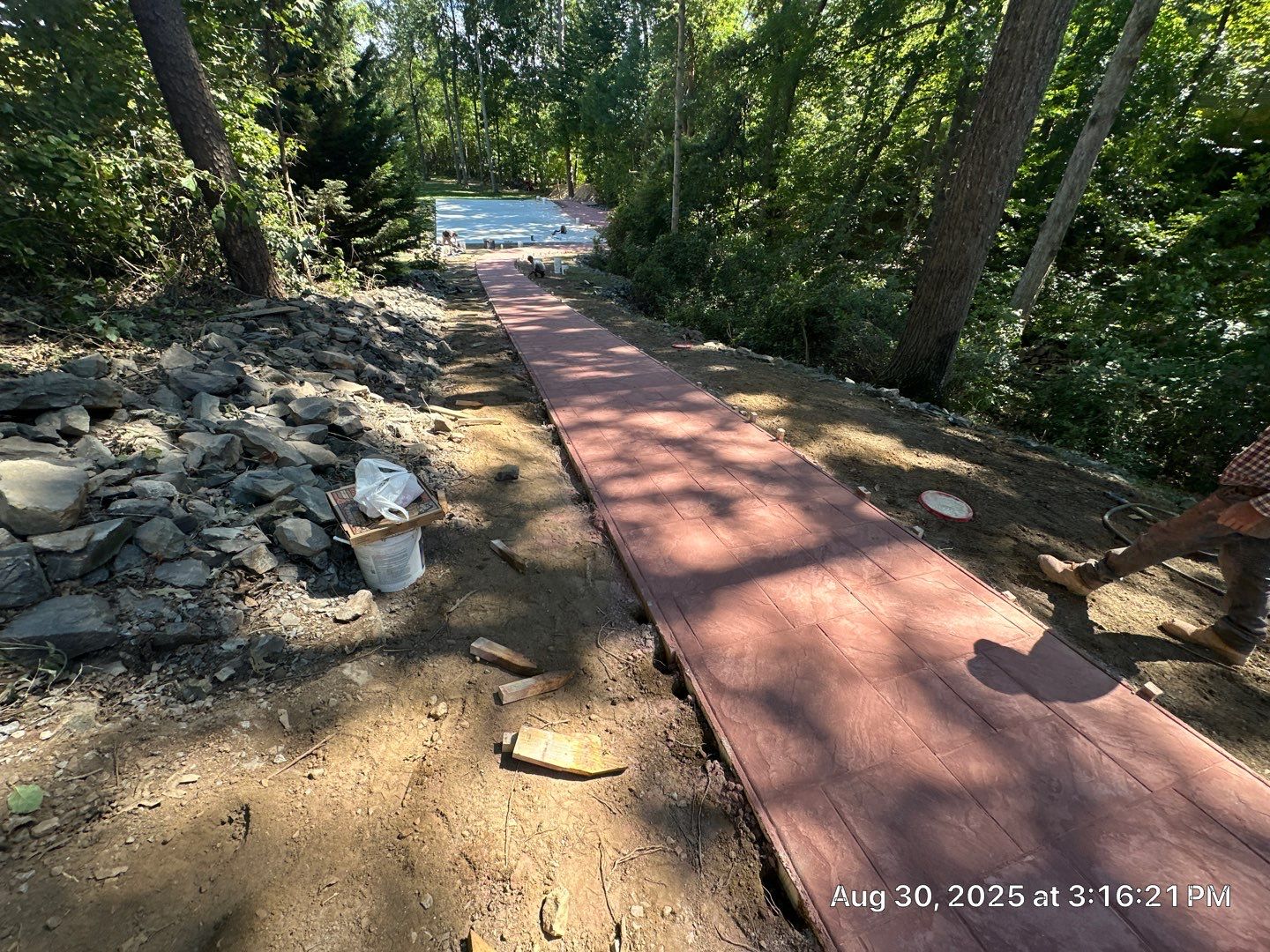 Pickle Ball Court in Mineral by City Light Construction LLC