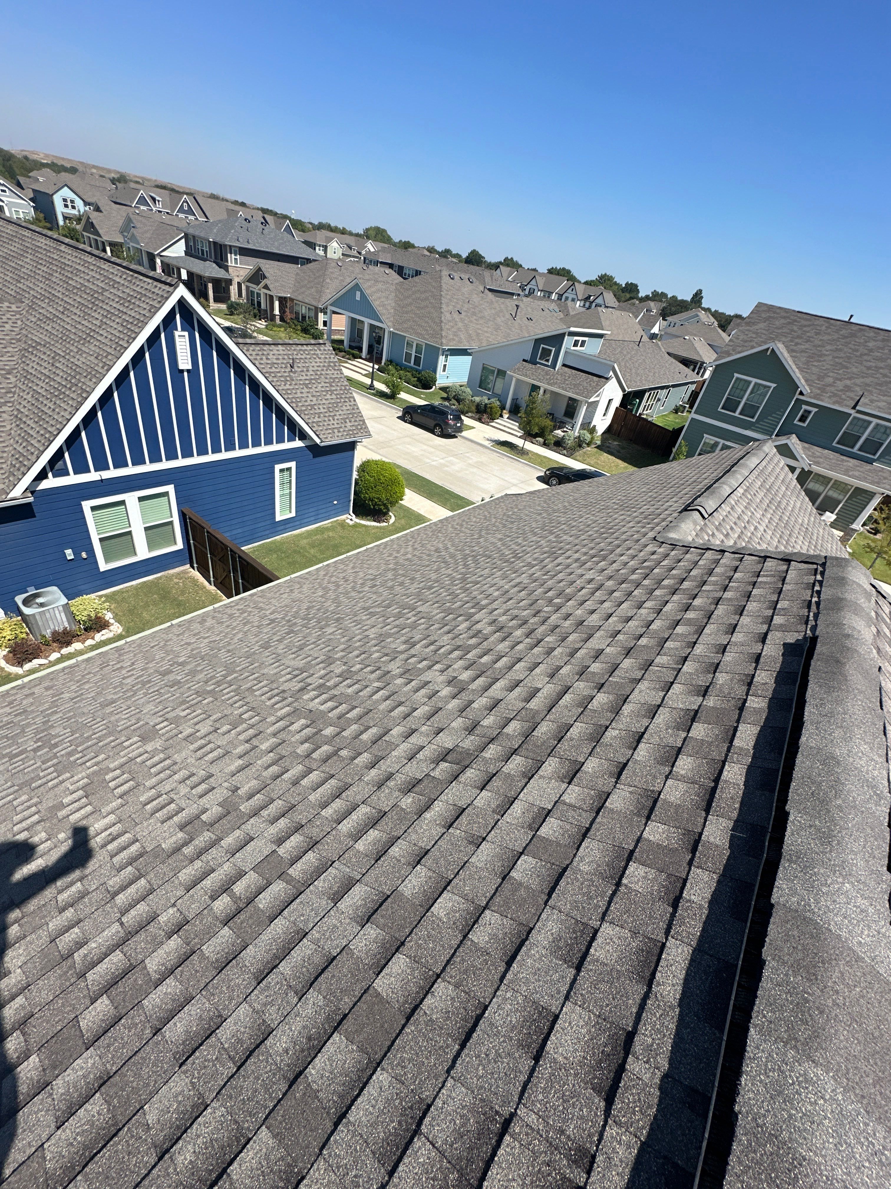 Residential Roof Replacement using GAF HDZ - Weathered Wood by Elite Roofing LLC