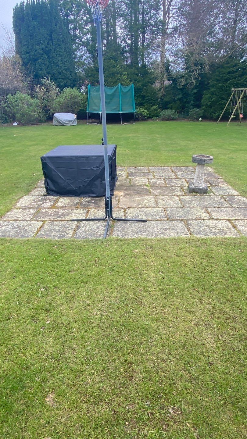 Driveway And Patio Clean using honda 21 ltr/min by Ges Exterior Cleaning ltd