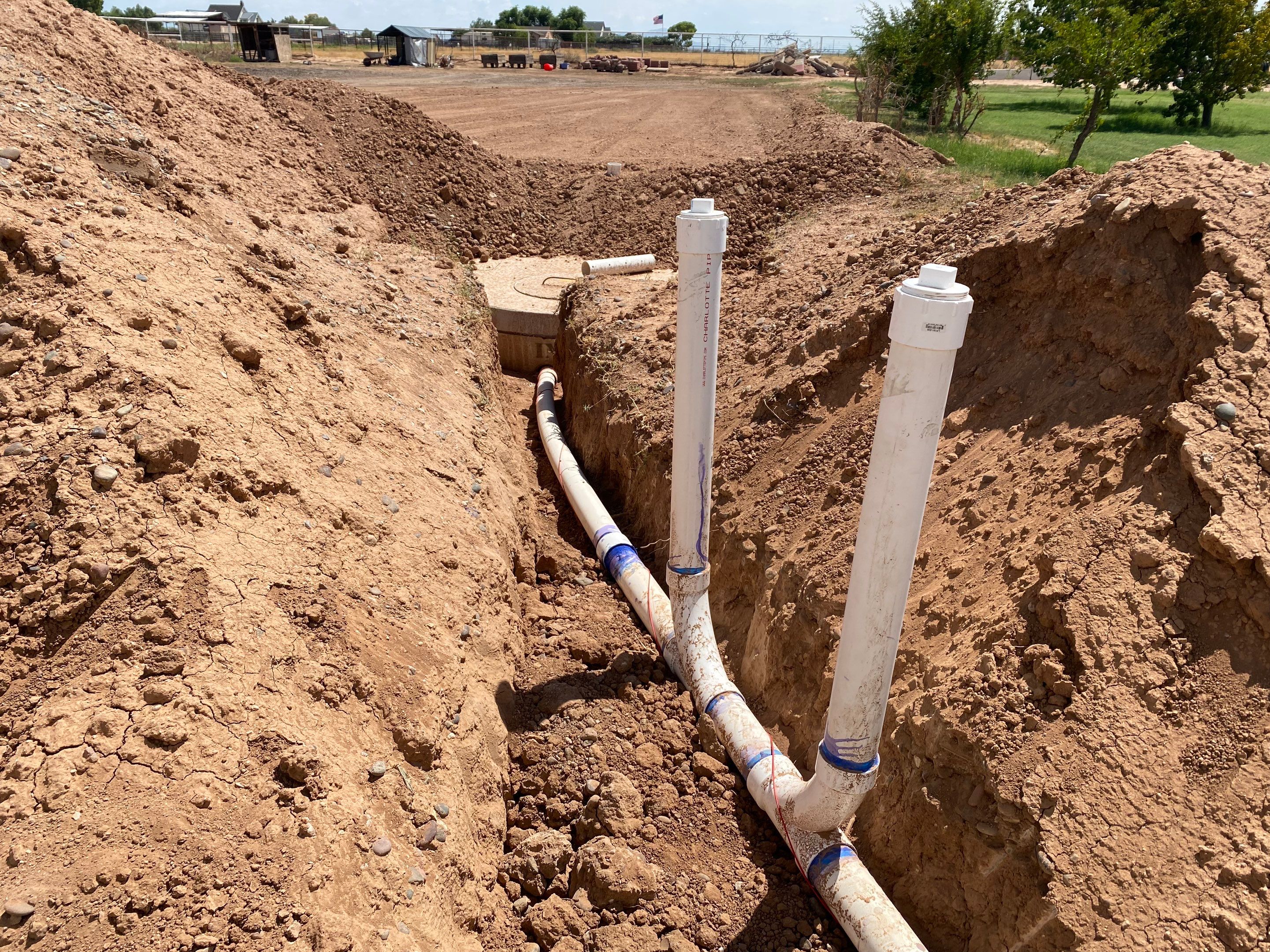 Project in Eloy by Mobile Home Installations