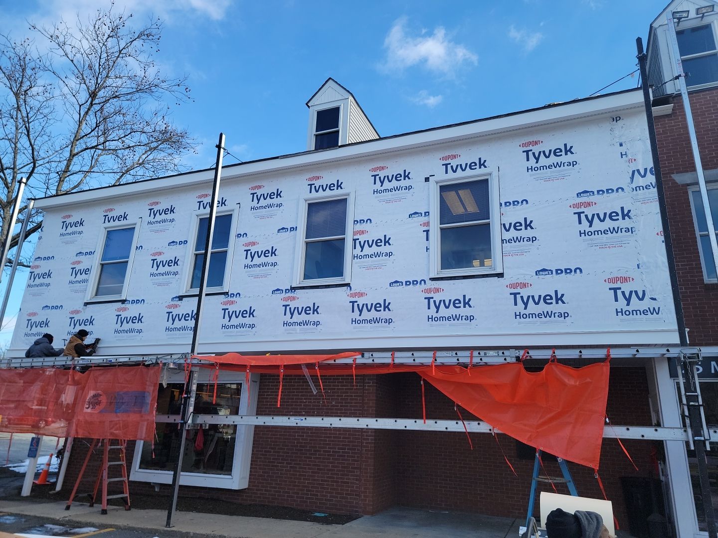 James Hardie Siding on Comercial building by UBrothers Construction