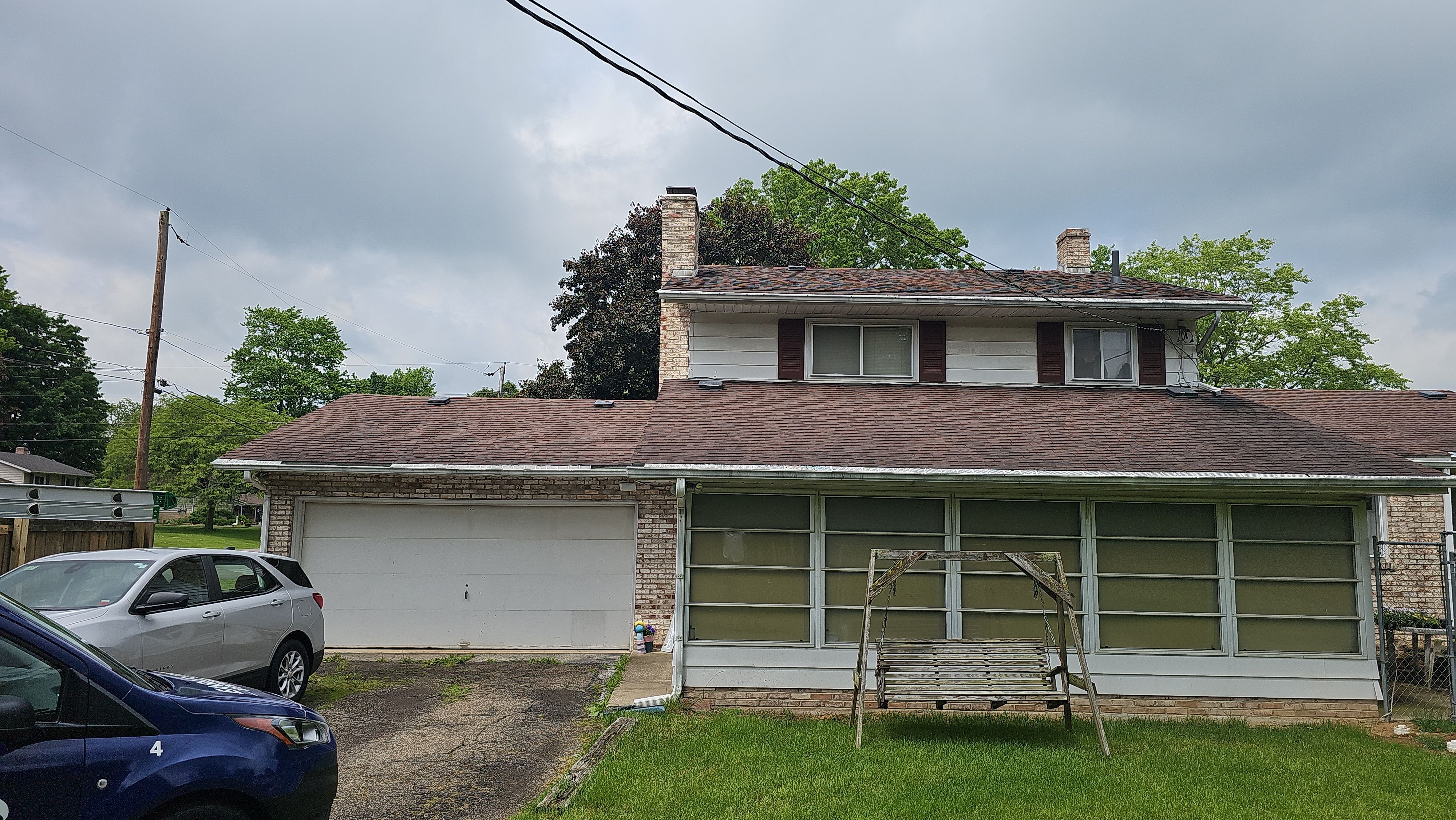 Atlas Pinnacle, Color, Burnt Hickory, Drip Edge, Color, Royal Brown by Eagle Eye Roofing