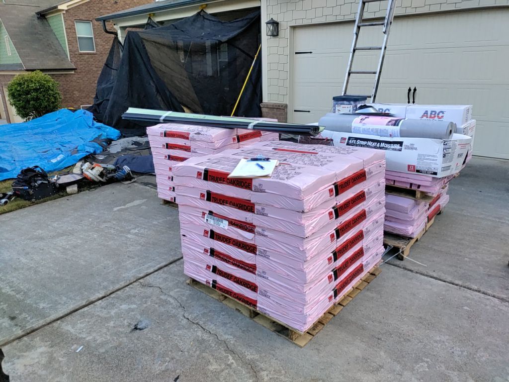 Residential Roofing Installation using Owens Corning by Inspector Roofing and Restoration