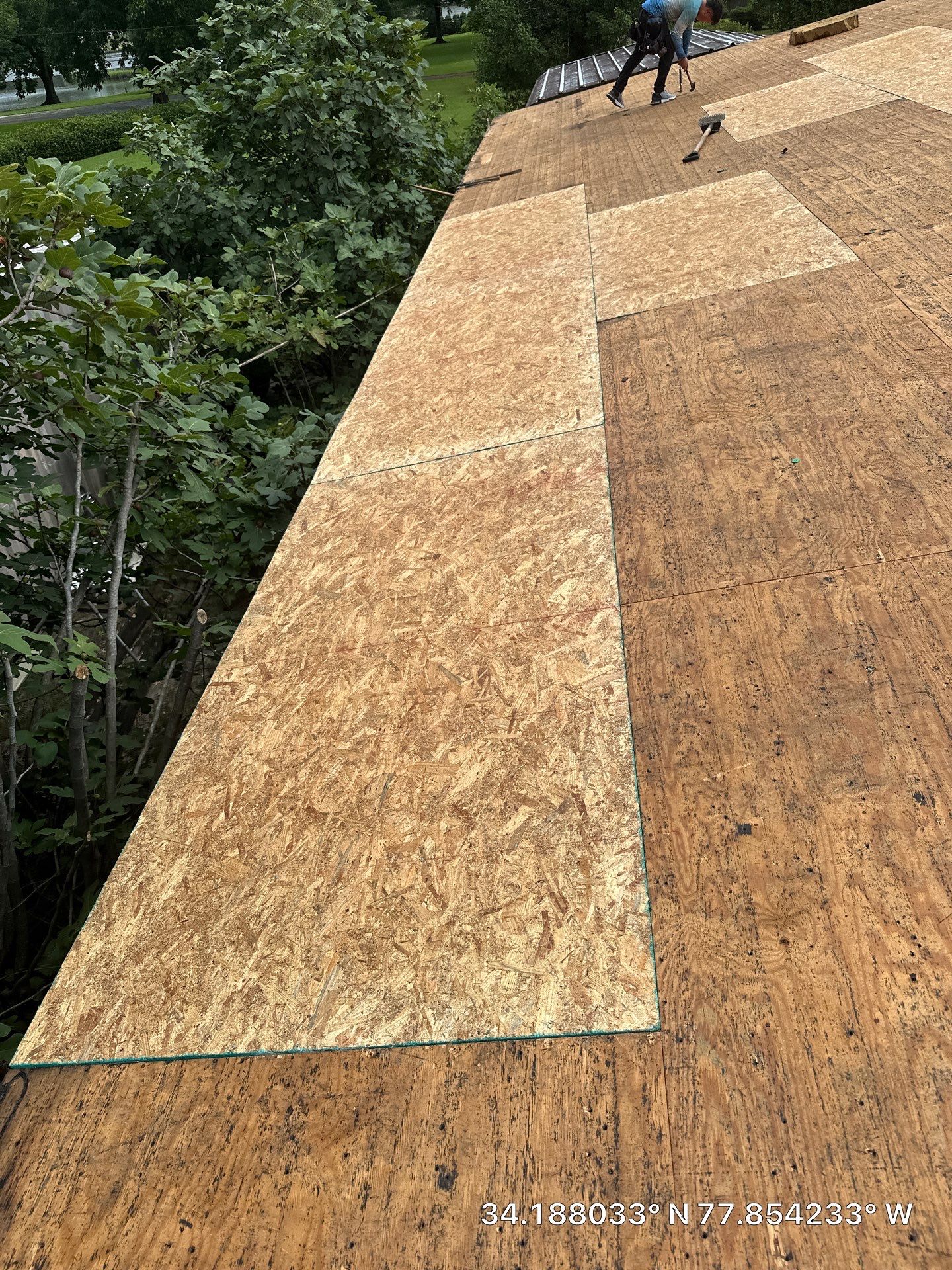 Roof Replacement in Myrtle Grove, Wilmington, NC Using CertainTeed Landmark Silver Birch by RGR Construction and Roofing, LLC