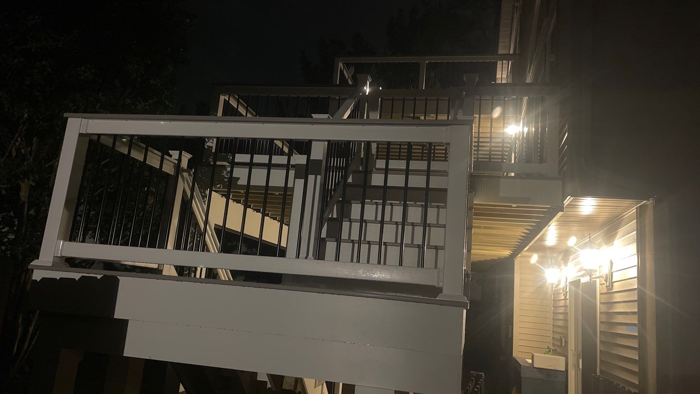 Waterfront deck In Keyport  by deck guardian
