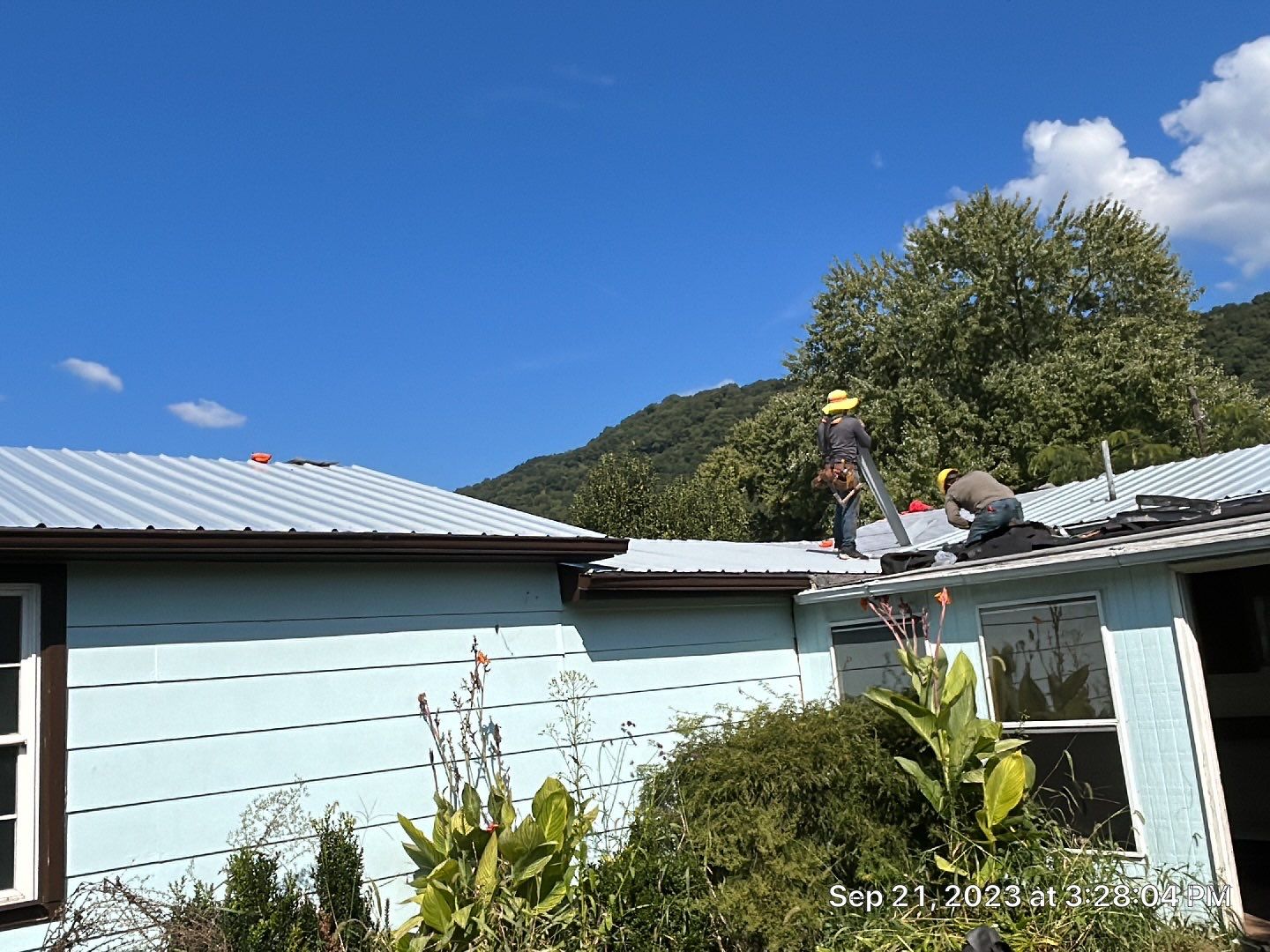Residential Roofing Repair using Metal by Mr. Roofer