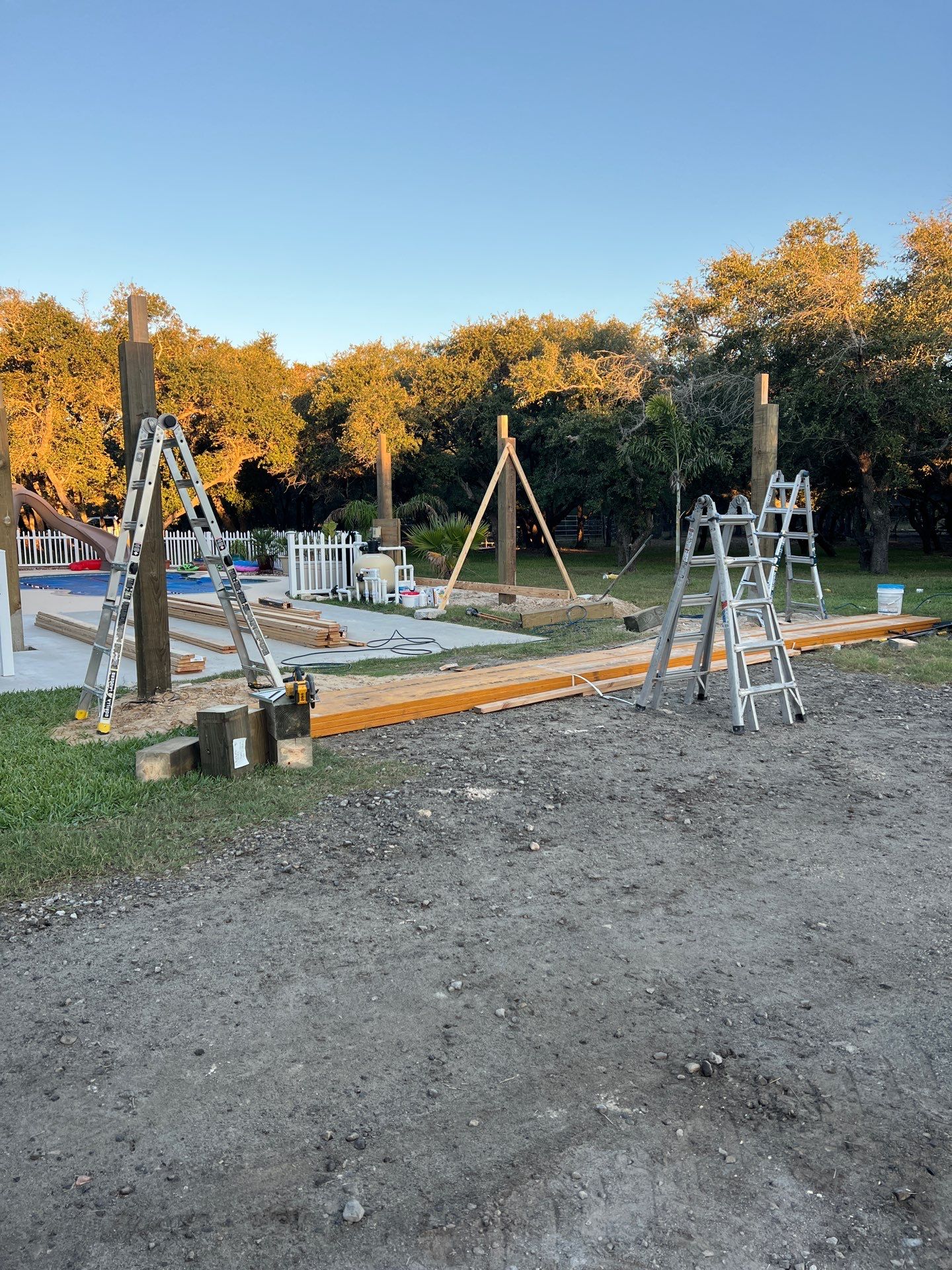 Poolside Pink Top by Bayfront Roofing and Construction