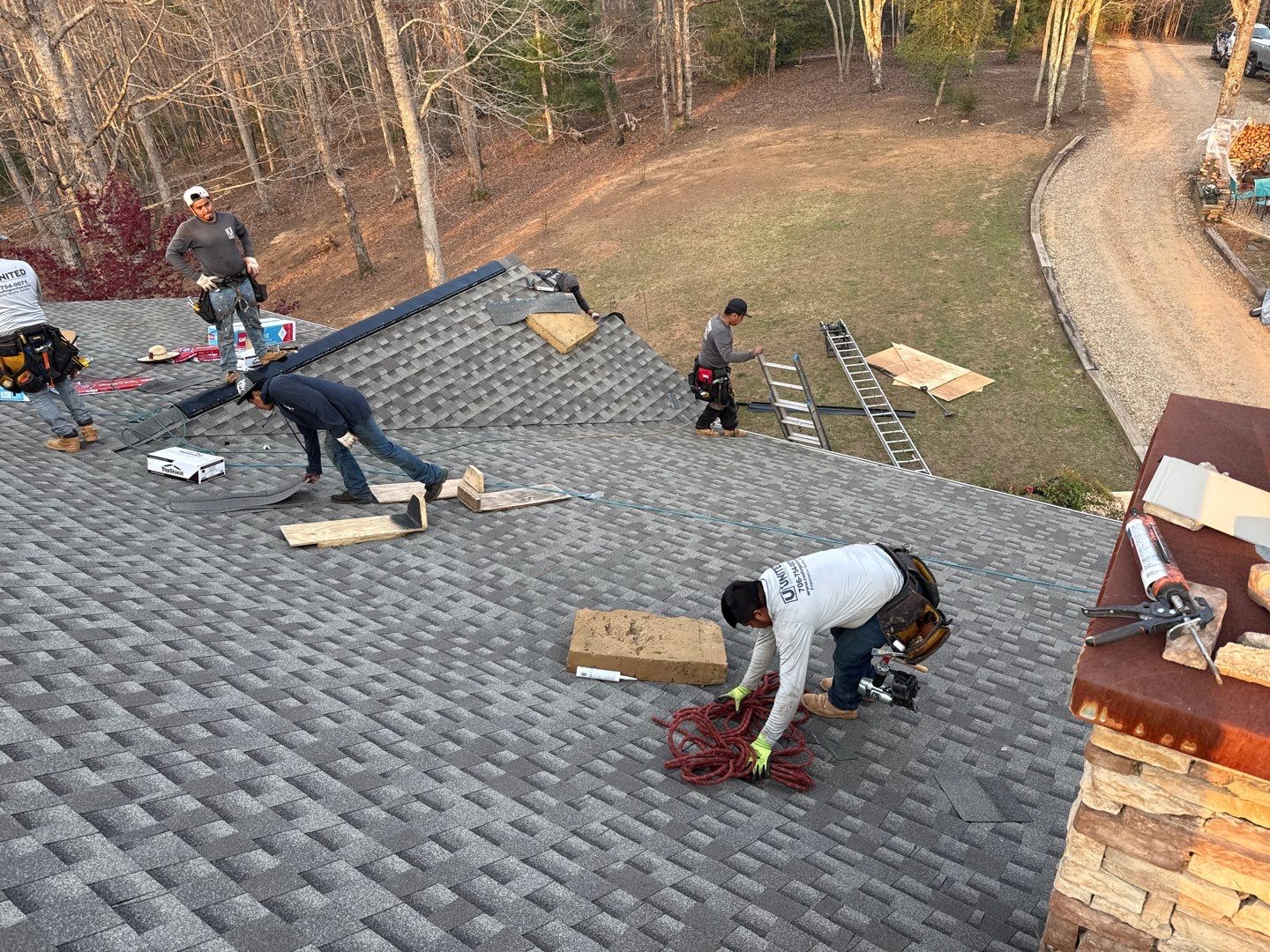 The Marsengills by United Contracting and Roofing