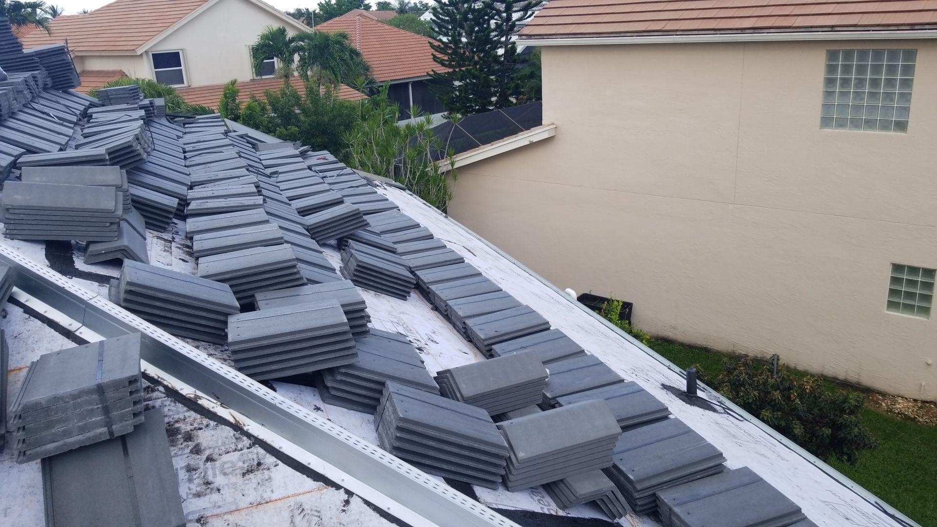 Residential Roofing Installation using WestLake Roofing Tile by BLUES BROTHERS ROOFING