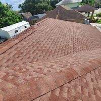 GAF Timberline HDZ Sunset Brick  by Total Roofing System The Metal Roof Experts