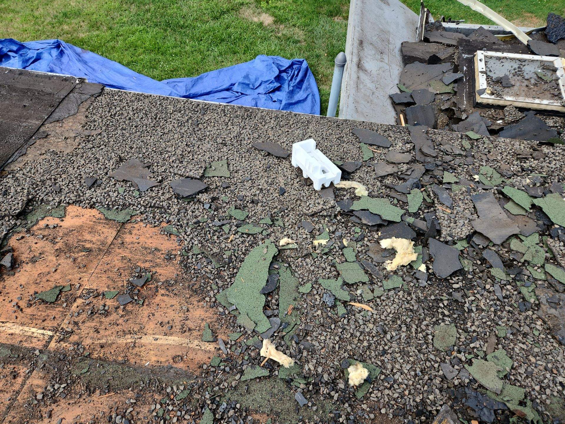 Residential Roofing Installation using Owens Corning TruDefinition Duration AR - Estate Gray by A Plus Exterior