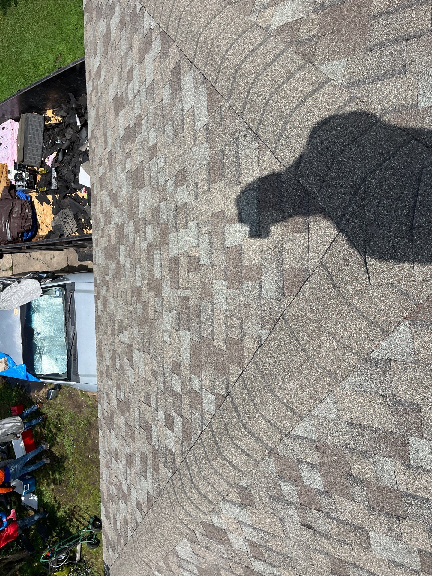 Residential Roofing Installation using Owen's Corning Duration (Lifetime) Shingles by Roof Repair Company