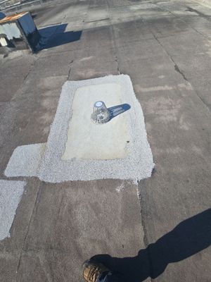 Flat Roof Repair on Commercial building in Fort Lauderdale