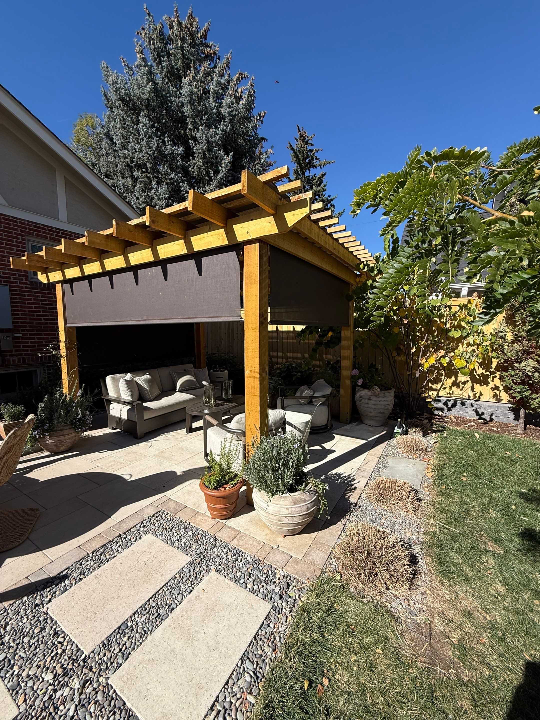 Perfect Pergola in Arvada by JRM landscape & design