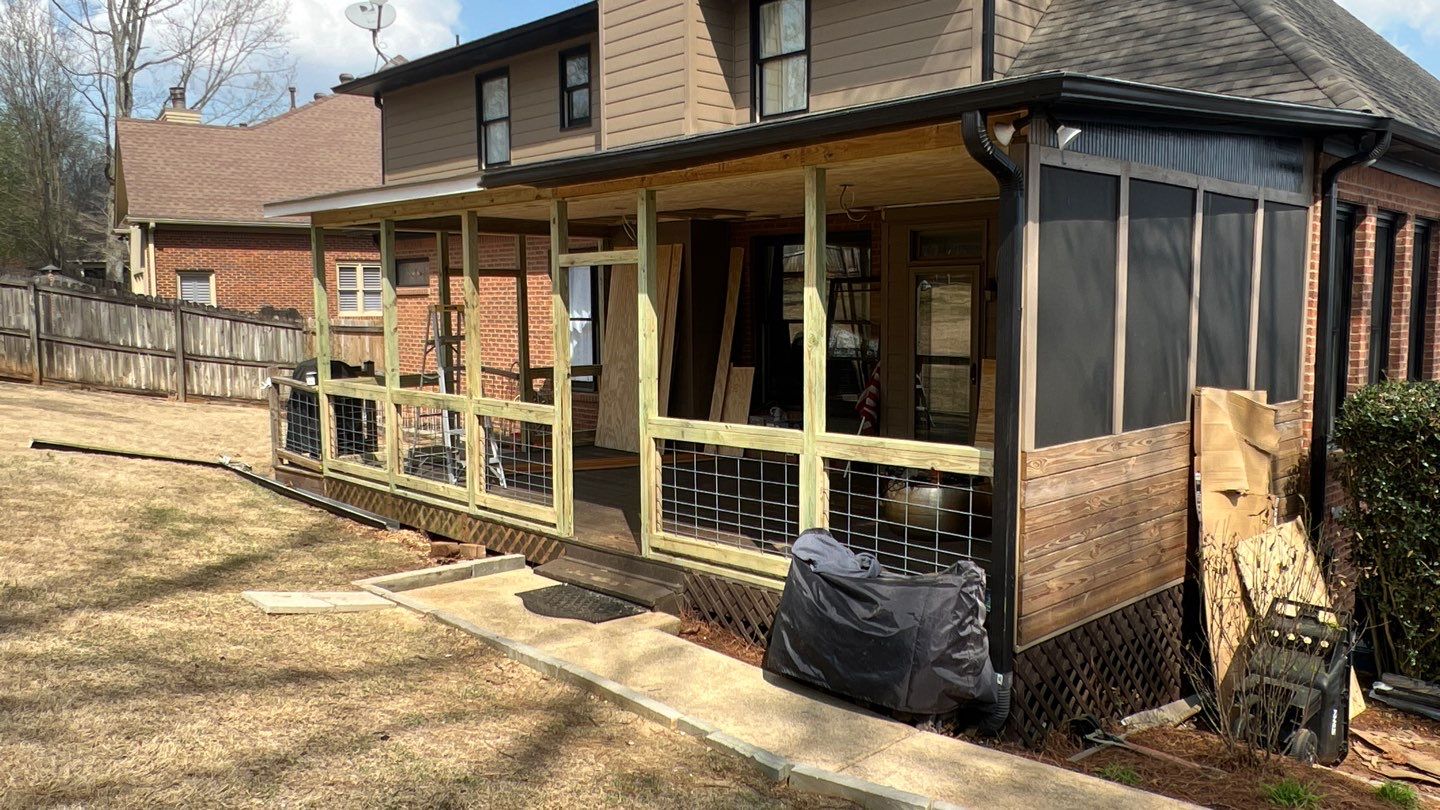 Lake Crest Circle - Roof and Deck Installation  by Pillar and Pine