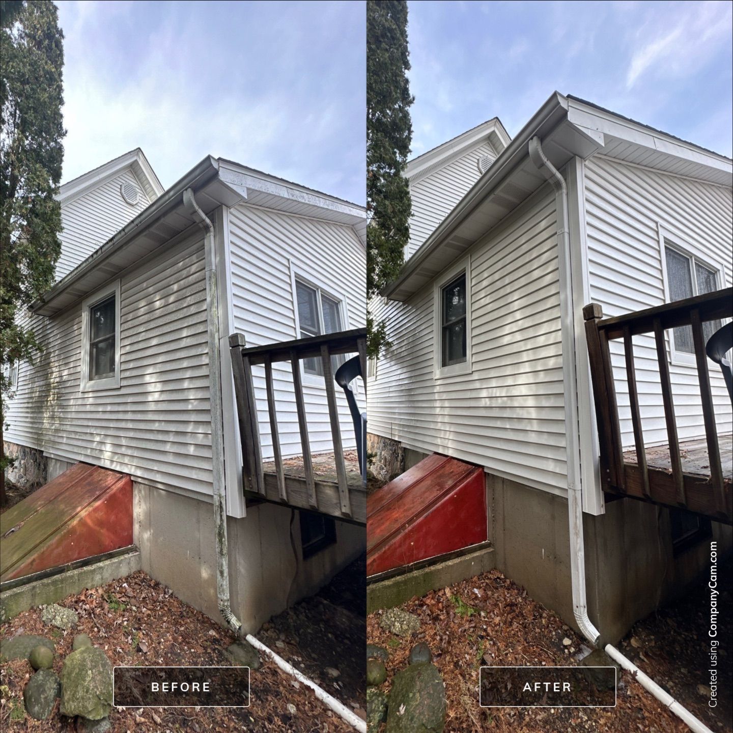 Project in Woodstock by Simmons Power & Soft Washing