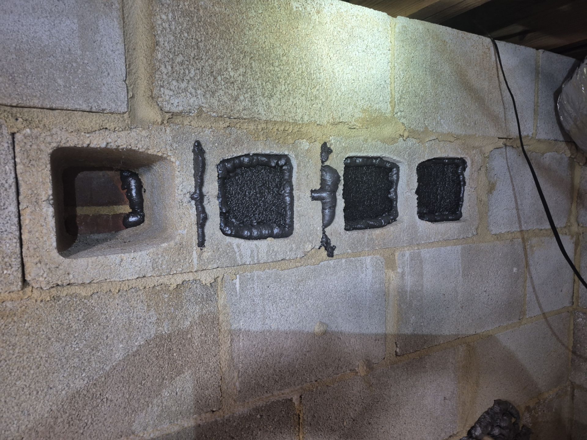 Project in Williamsburg by Patriot Crawl Space Repairs