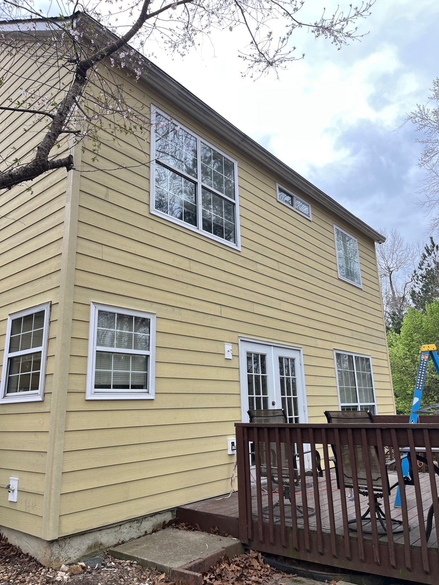 Siding and Rotten Wood Replacement, Deck Stain, and Exterior Painting in Kennesaw, GA by Nelson Exteriors