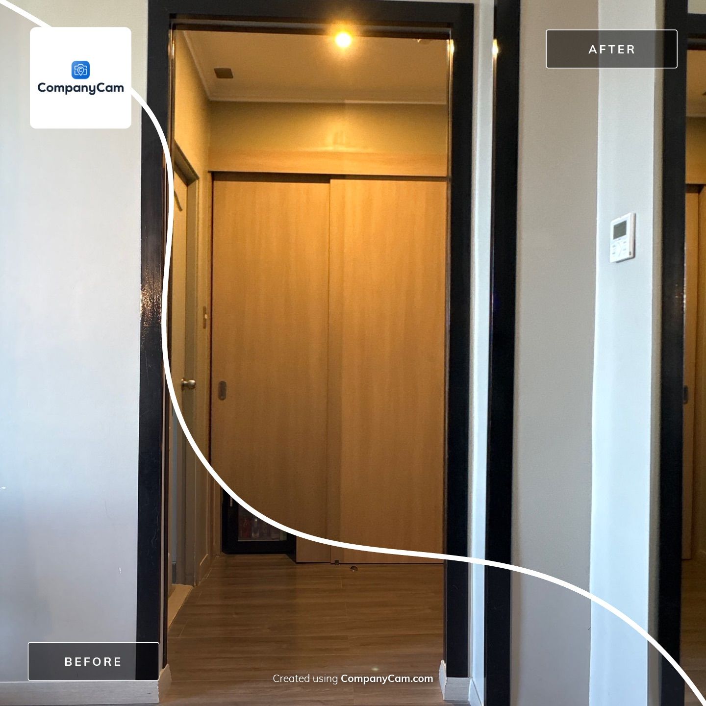 Modern Interior Renovation and Closet Installation in Pucon by CompanyCam Sales Demo