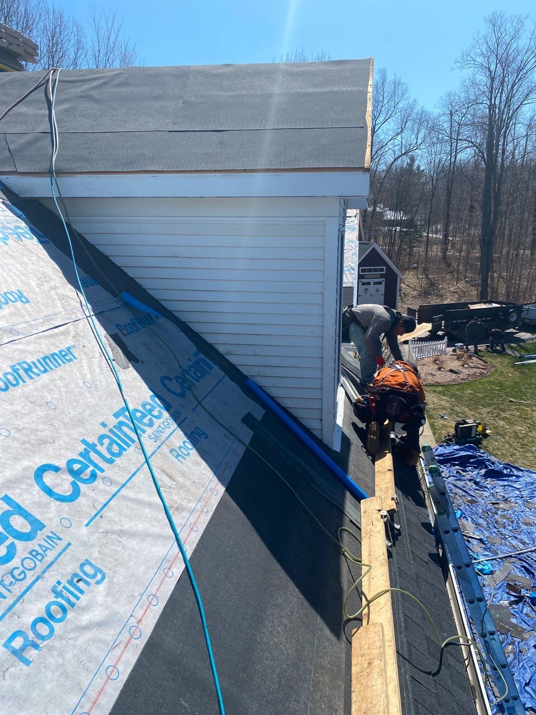Roof Replacement using CertainTeed Landmark by 180 Contractors