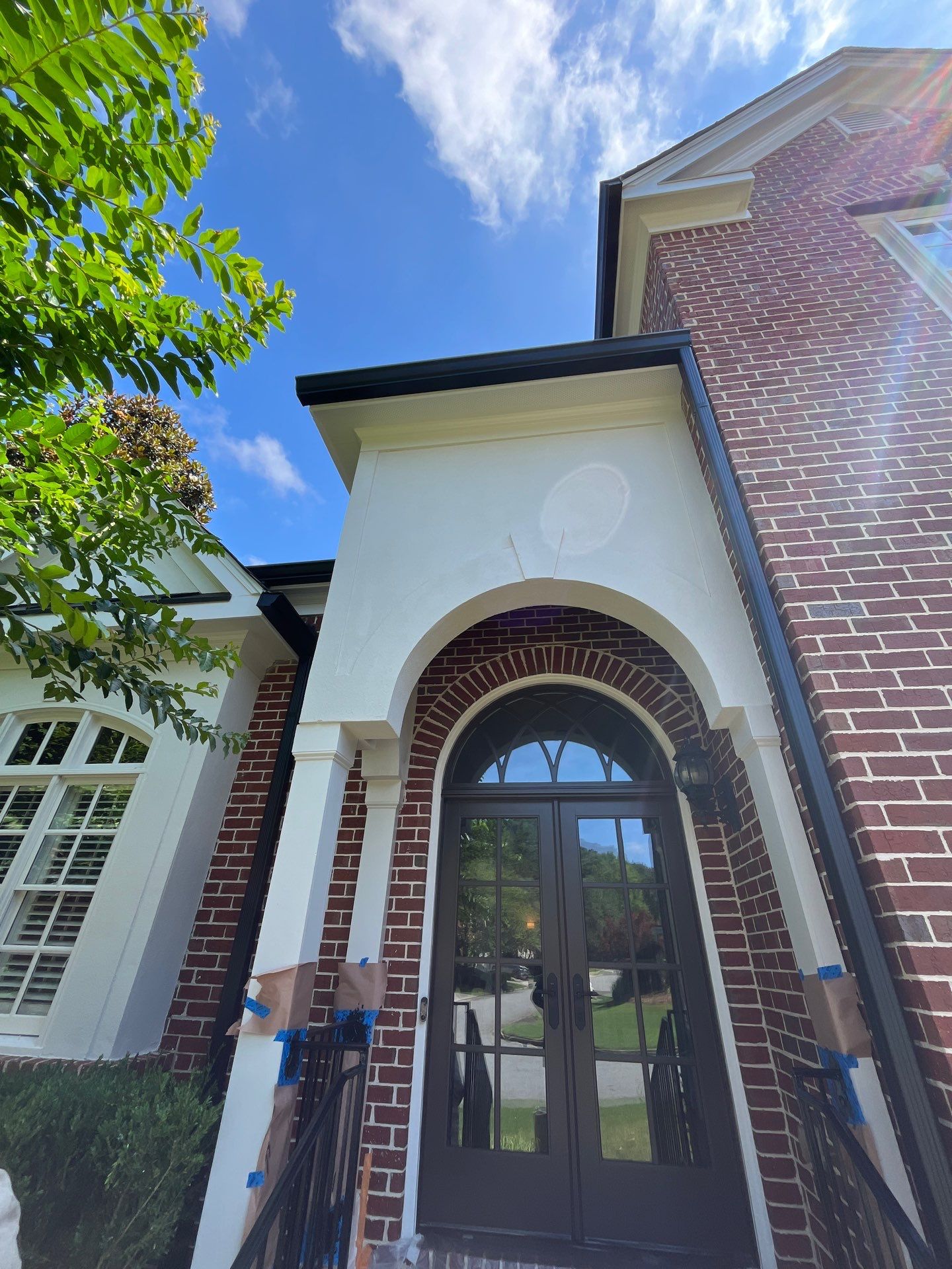 Deck Stain and Rotten Wood Replacement with James Hardie and Sherwin-Williams Products by Nelson Exteriors 
