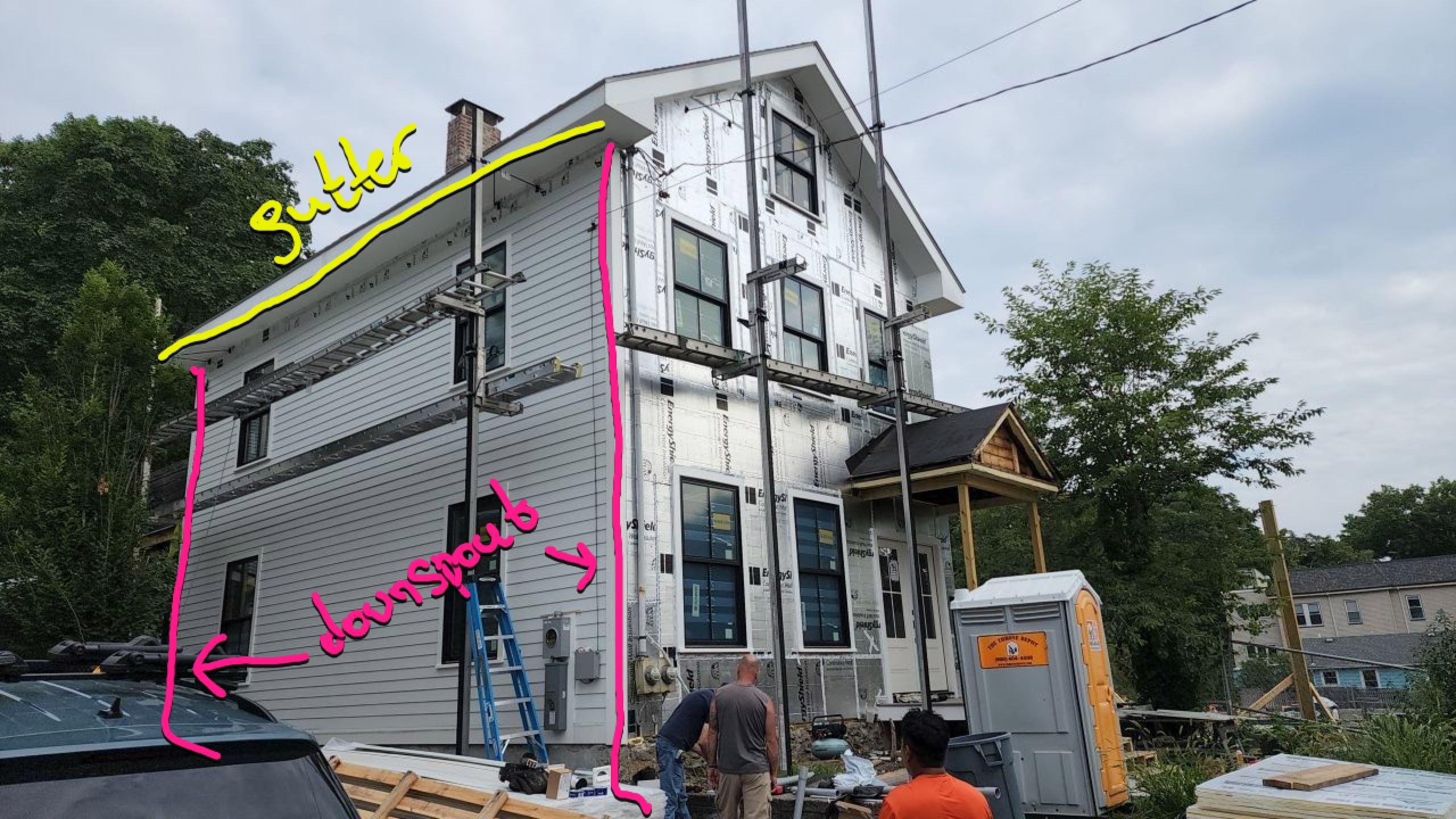 Siding Installation using James Hardie by UBrothers Construction