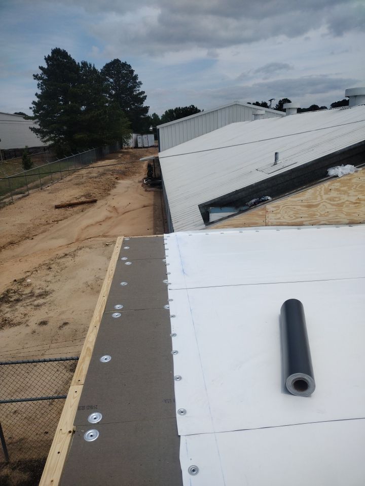 Office Building in Magnolia by Hostetler Roofing