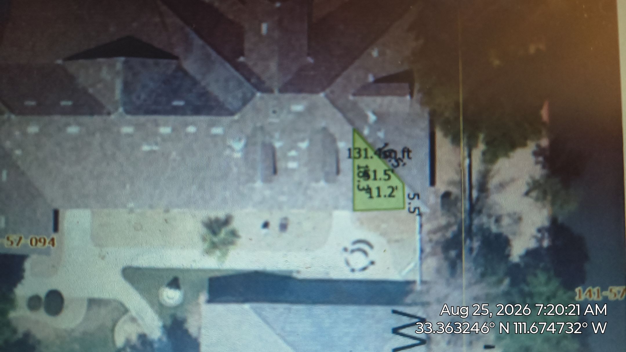 Monsoons storm blew tree down in Mesa, AZ by APM Builders LLC