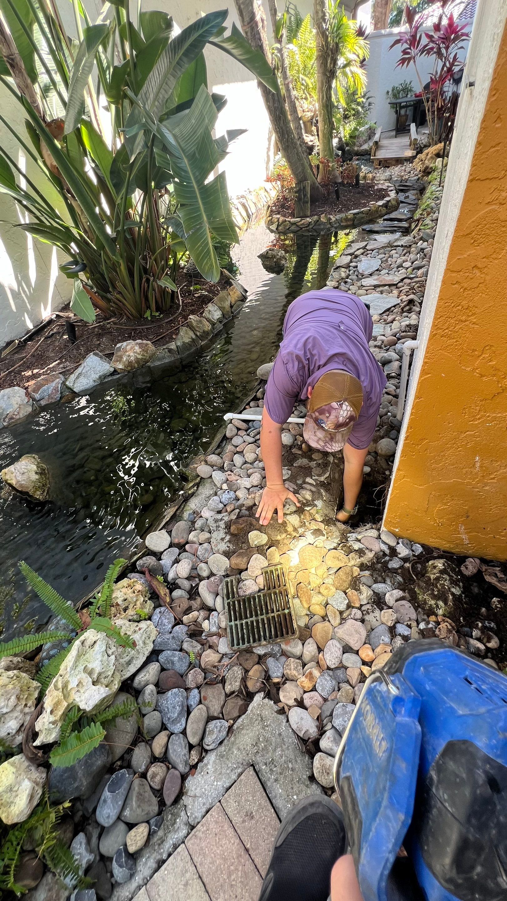 Residential Stormwater Gutter Drain System Maintenance by APS Power & Water