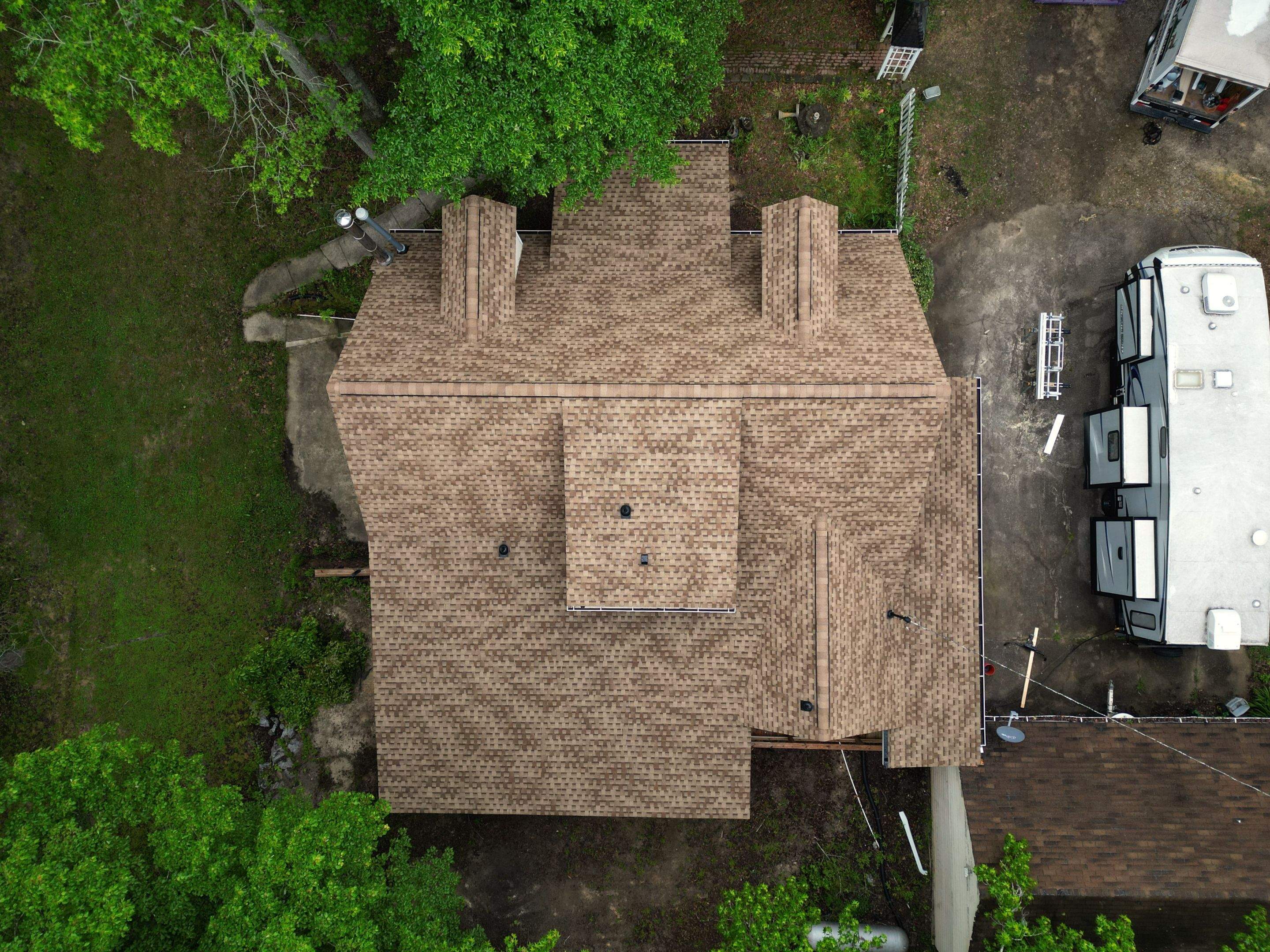 Roof Replacement and cover porch  by Deerfield Roofing LLC