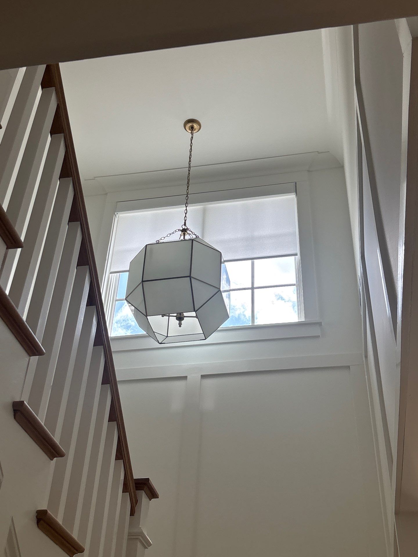 Custom Motorized Roller Shade Installation in Greenville by Southern Traditions Window Fashions