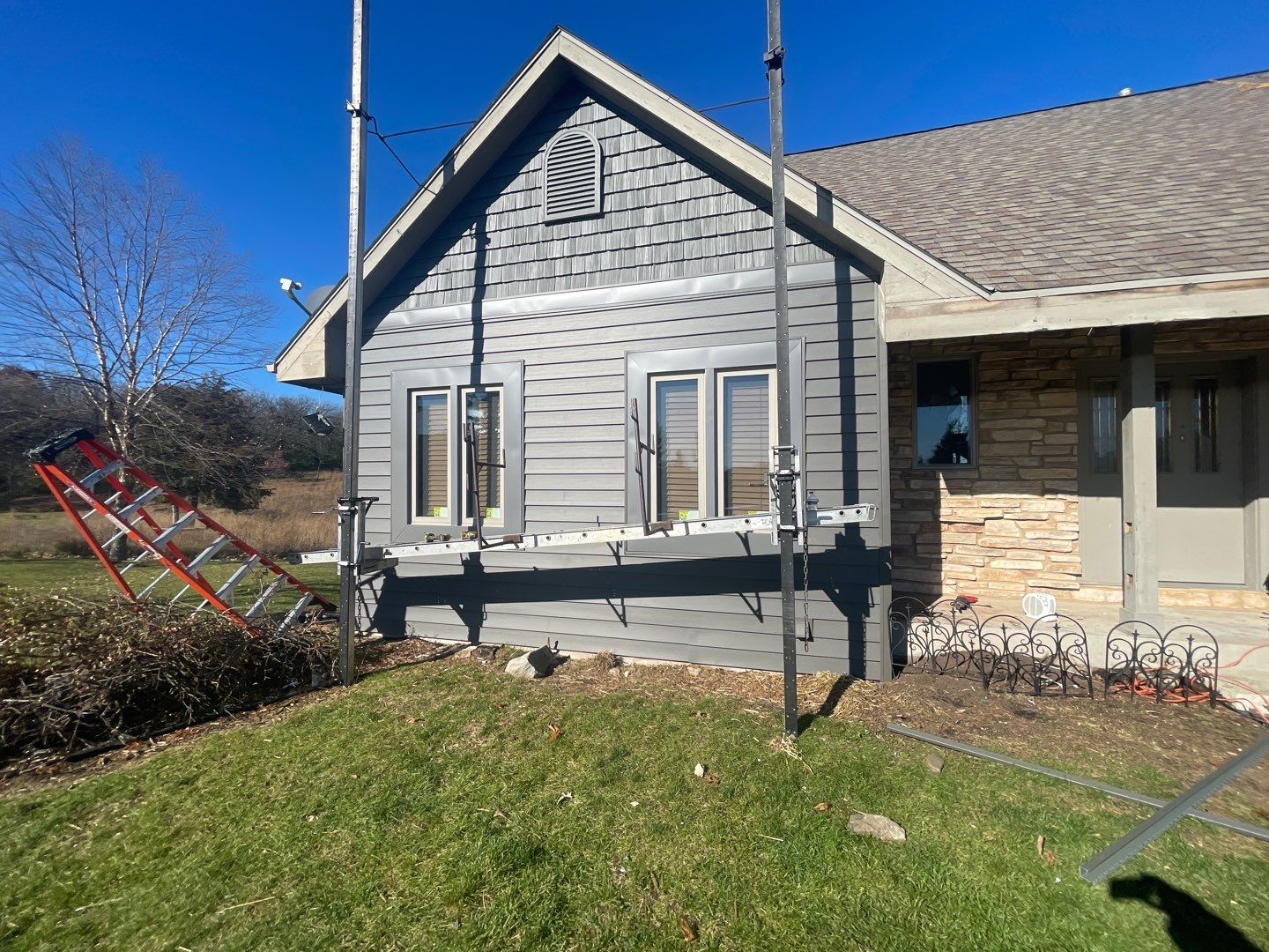 Siding Installation using Norandex Polar Wall Plus Siding, Window Wraps by Total Exteriors