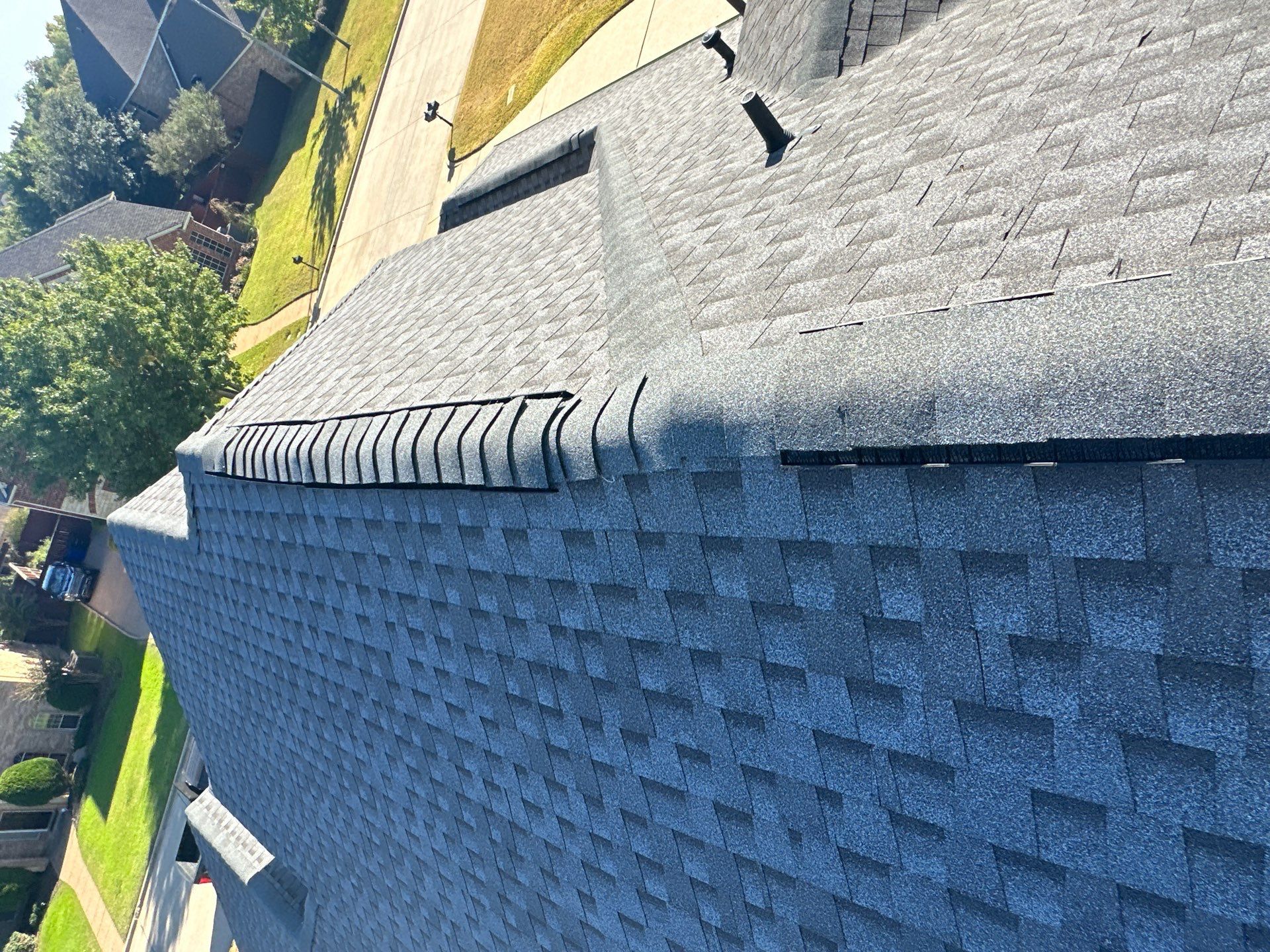 Full Roof Replacement in Mansfield Texas - GAF MasterElite Golden Pledge 25 year Warranty by First United Roofing & Construction