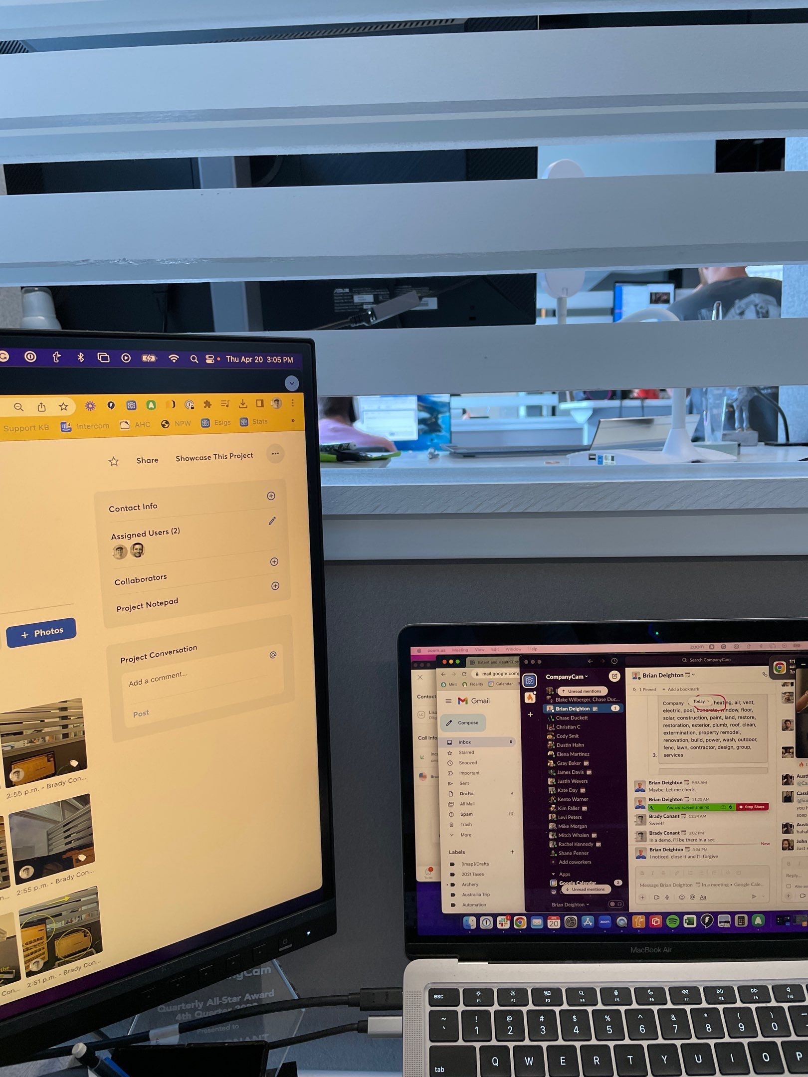 Office Security setup Lincoln, NE by CompanyCam Sales Demo