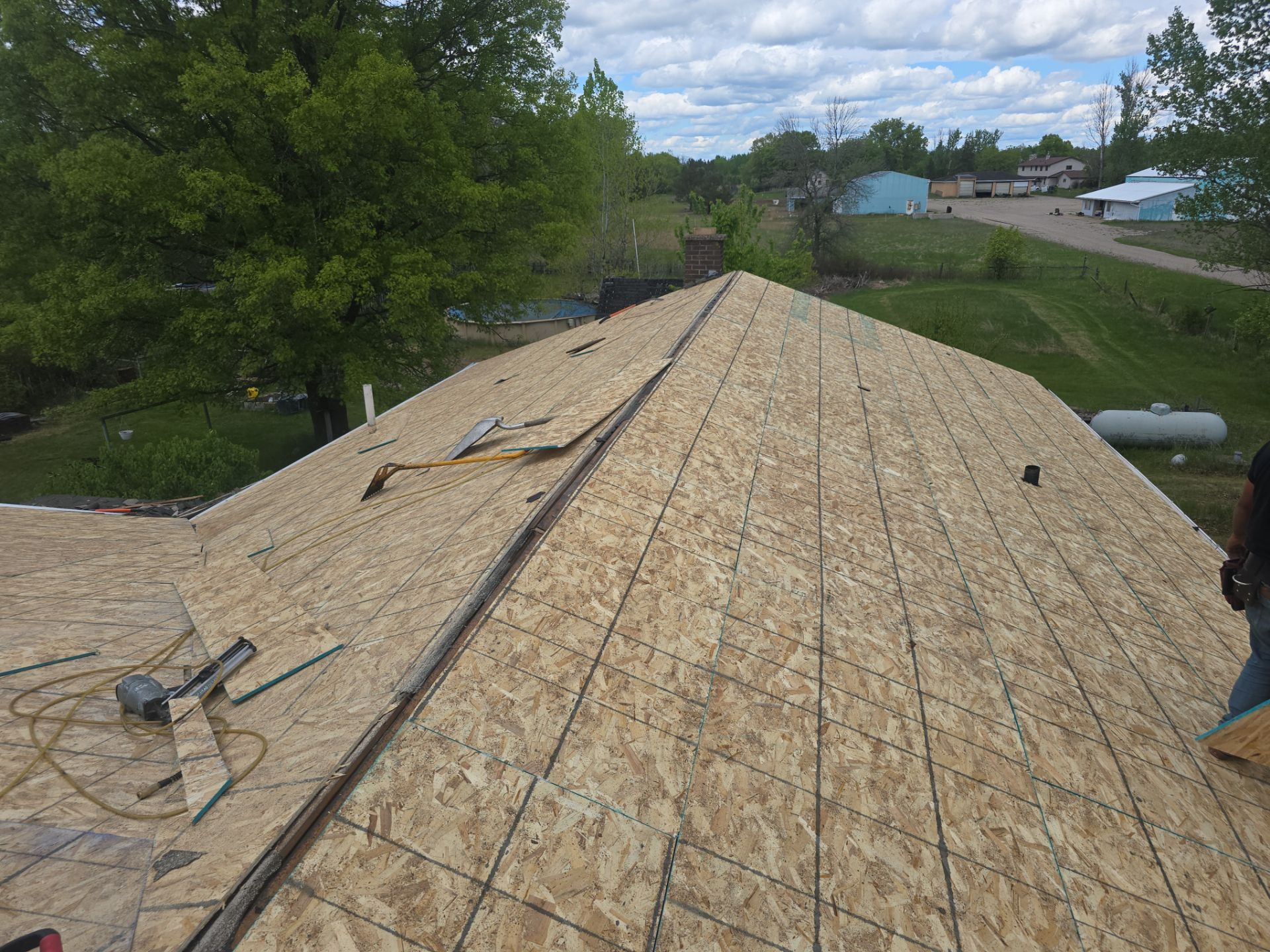 Project in Necedah by Anytime Roofing LLC 