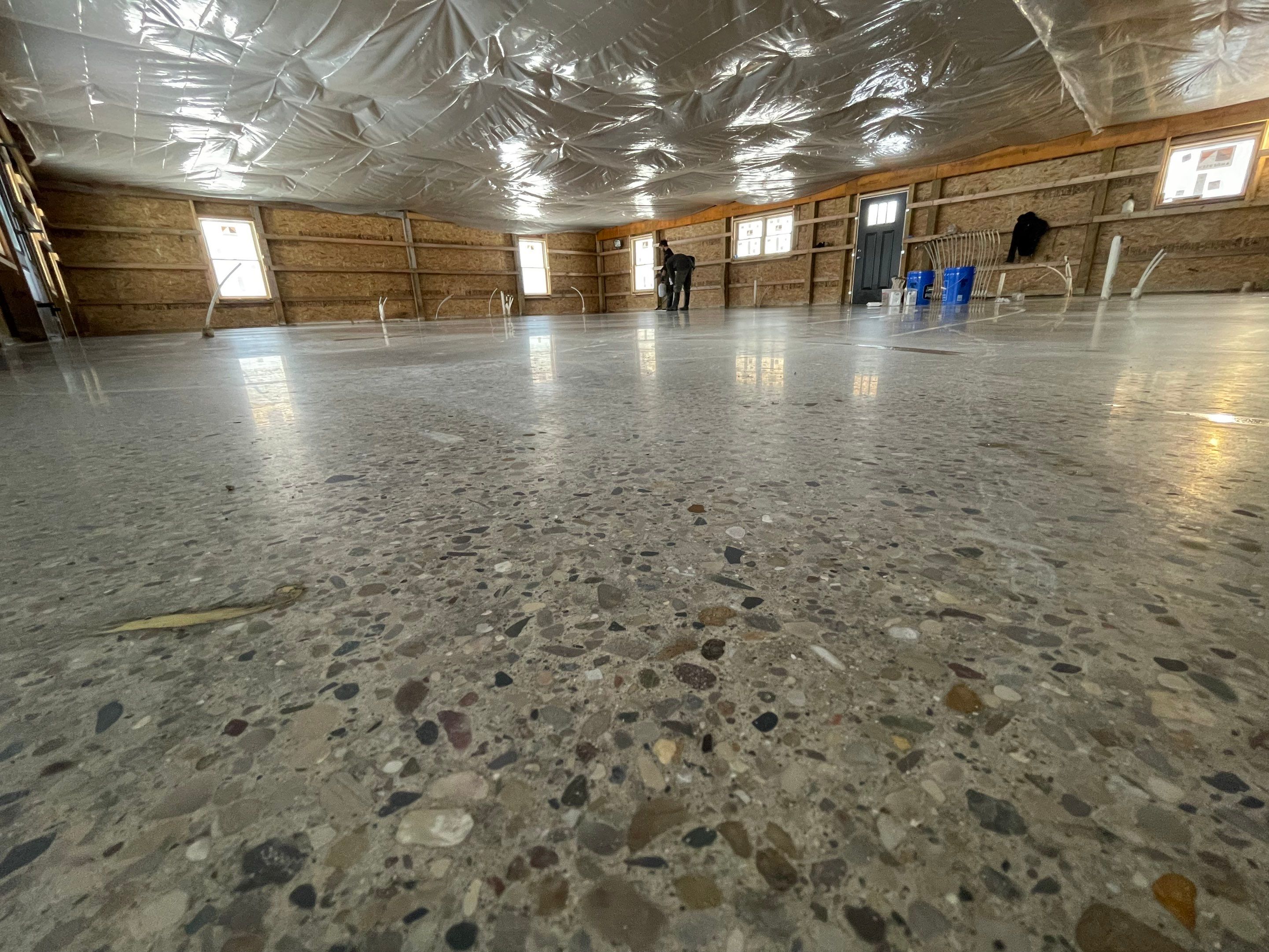 Concrete Polishing Transformation by Gordon Painting