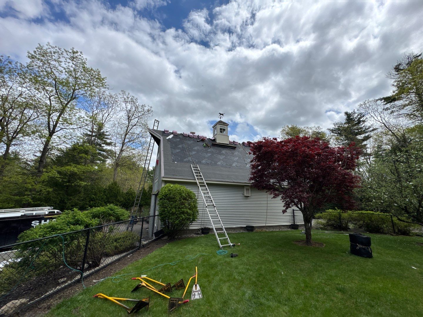 Veterans Helping Veterans – Full Roof Transformation with Owens Corning Driftwood! by Sensible Home Solutions