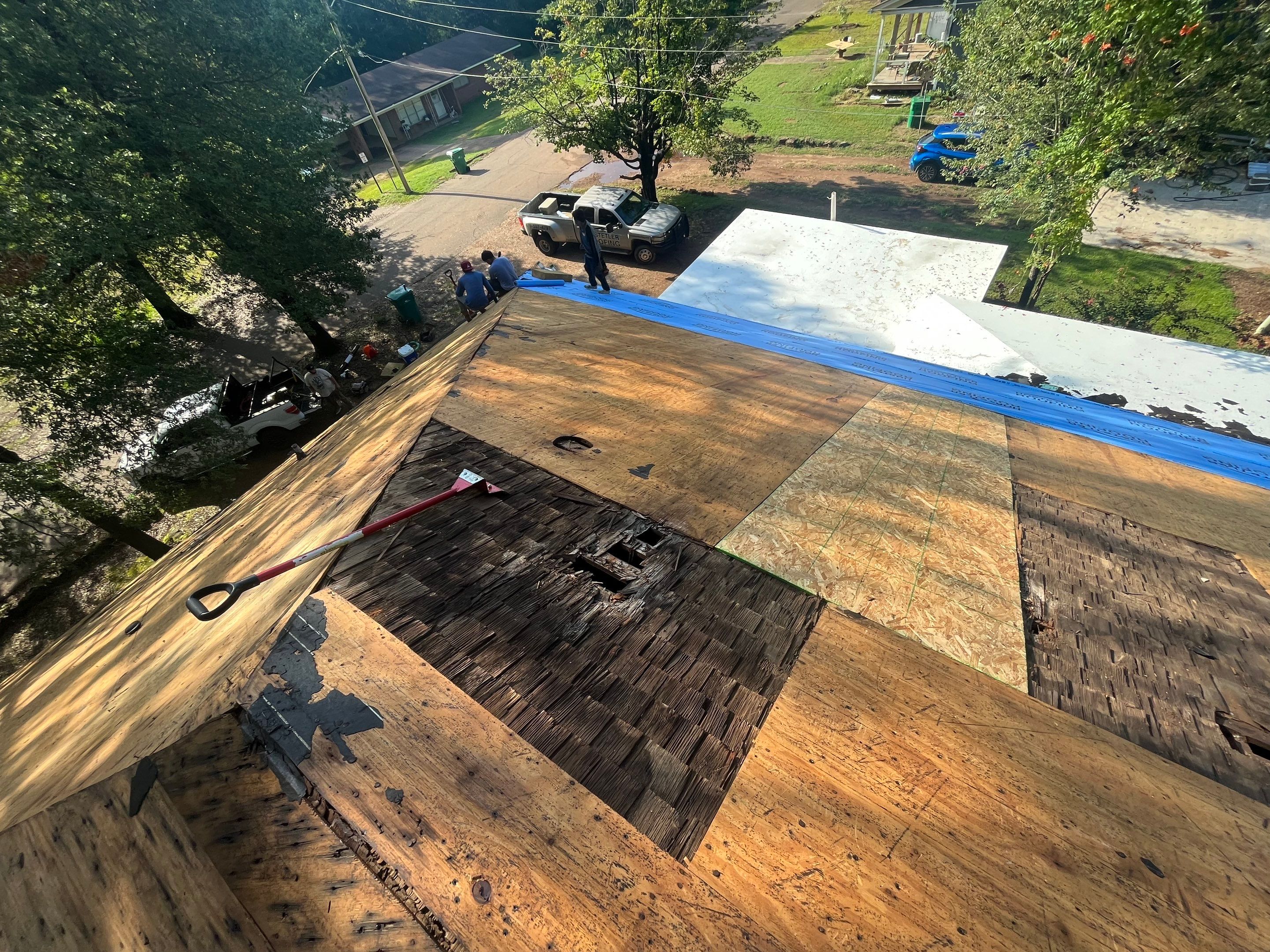 Storm Restoration Reroof: 30 Year Architectural Shingle by Hostetler Roofing