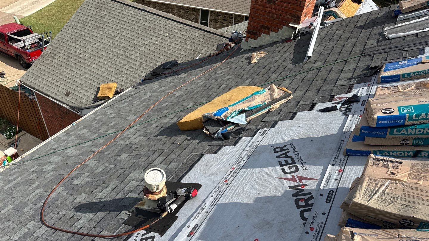 Project in Garland by Rhino Roofing and General Contracting, LLC