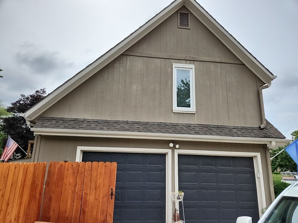 All New Craneboard D7 siding and New prefinished front door   by EEC  Windows, Siding & Roofing 