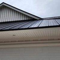 24ga 1.5" Snap-Lock Dark Bronze  by Total Roofing System The Metal Roof Experts