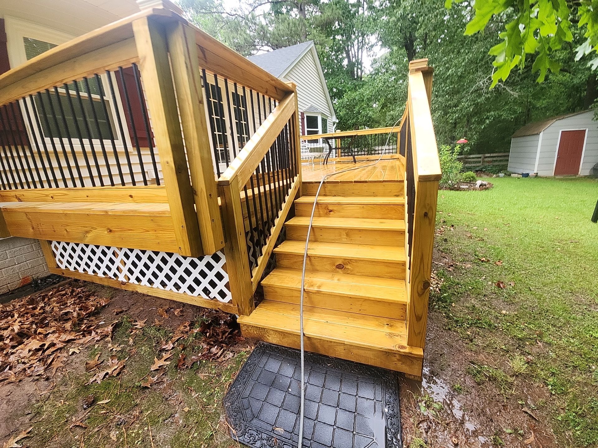 Wood Deck using Wood Sealant by DuraSeal