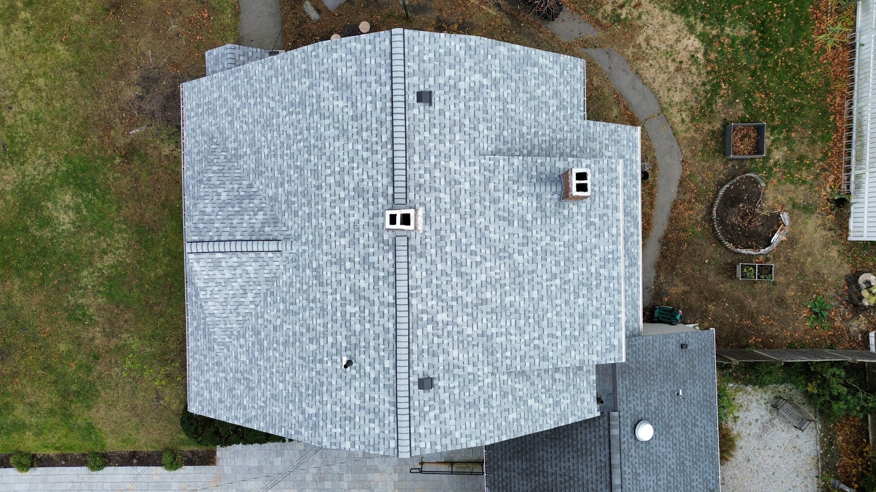 Ayer Church Complete Roof with Code-Compliant Overlay & Dual Chimney Restoration by Mighty Dog Roofing of Greater Middlesex County