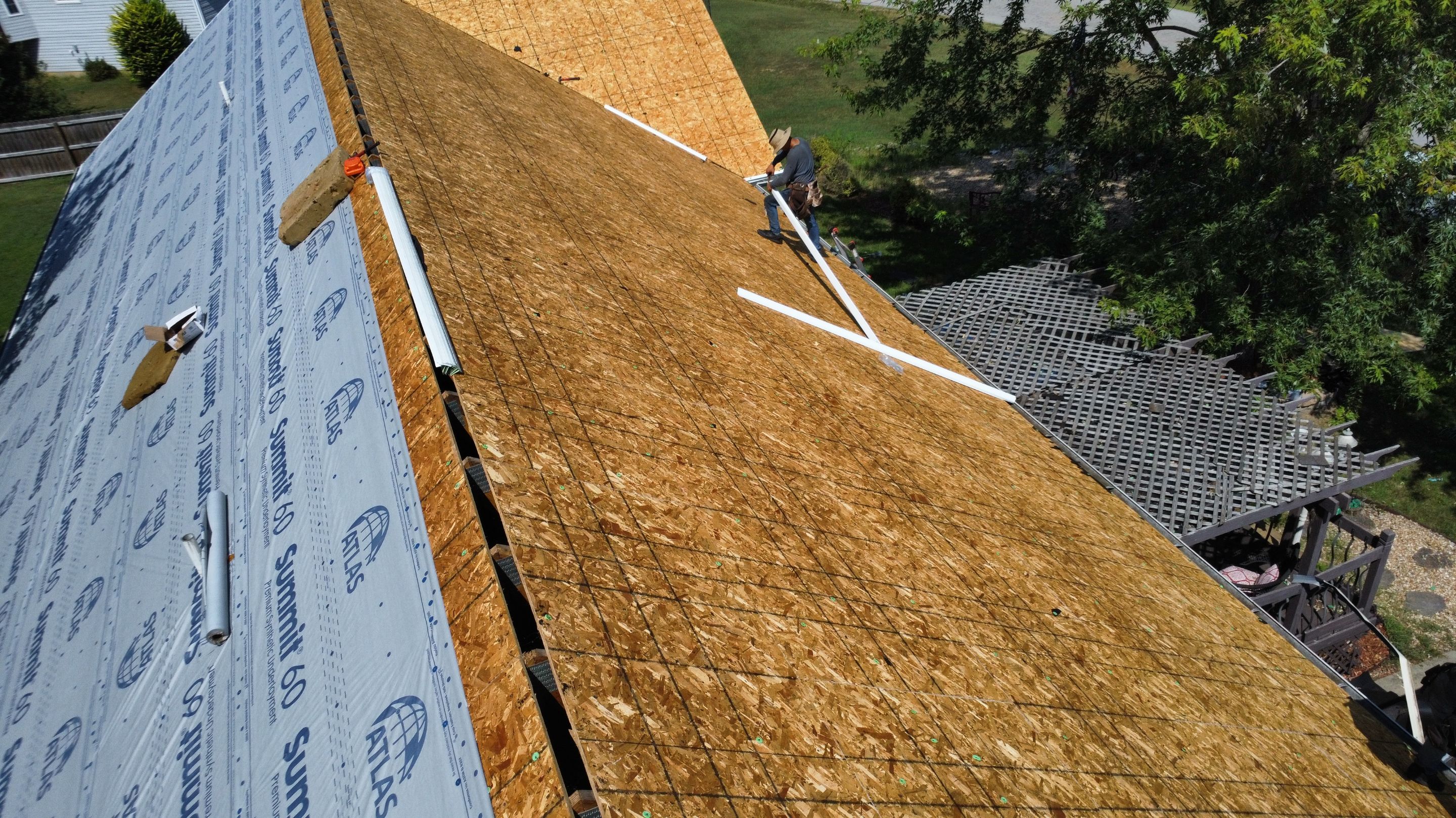 Residential Roof + Gutter & Downspouts & Gutter Guards Install  by Titan Commercial & Residential Roofing 