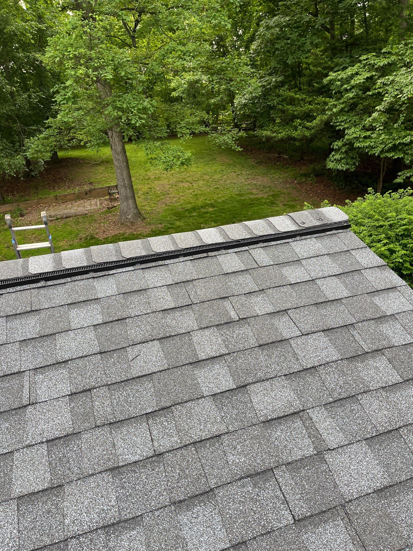 Oakton: Roof Replacement With CertainTeed Landmark Designer Shingles in Pewter by RM Banning, Inc.